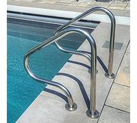 Barandilla de Escalera, pasamanos para escaleras, barandillas Exteriores, barandilla de jardín, barandilla de Piscina de Acero Inoxidable, barandilla de Piscinas Exteriores de 3 CU