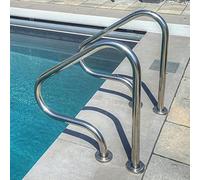 Barandilla de Escalera, pasamanos para escaleras, barandillas Exteriores, barandillas de jardín, barandillas de Piscina, barandillas de Seguridad para Piscinas, 1/2 Piezas de Baran