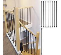 Barandilla de Escalera Postes de Balaustre para Barandillas de Balcón, Escaleras y Pasamanos para Cercas. Columna de Balaustrada de 14 mm de Grosor para Escalones de 3 4 5 6 7 8 9 10 15(10 pcs)
