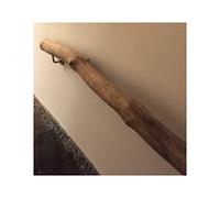 Barandilla de madera de grano de madera para balcón, diseño de ramas naturales, para montar en la pared, para el hogar, jardín, loft, patio, barandilla de 9 tamaños, procesamiento único de ramas para