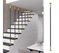 Barandilla de metal duradera para escaleras y balcones, diseño elegante, uso en interiores, barrera de seguridad resistente, decoración moderna del hogar, ideal para espacios residenciales y