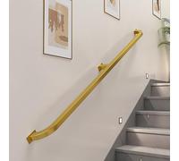 Barandilla de metal vintage Battuto de 400 cm, estilo industrial, barandilla de escalera para jardín y baño, ideal para entradas y pasillos del hogar