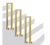 Barandilla de pared moderna en forma de U para una mayor seguridad en escalones al aire libre, patios y zonas de jardín, solución de soporte duradera y elegante