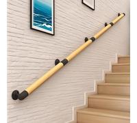 Barandilla de Pasamanos de Madera para Escaleras de 30 Cm ~ 600 Cm, Barandilla de Escalera de Pared Interior Y Exterior para Pasillo de Cubierta de Porche(100cm)