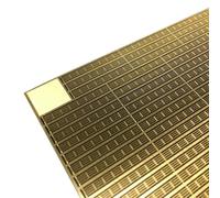 Barandilla de polietileno fotograbado y barandilla de escalera para buques modelo de buque de guerra 1/700, material de cobre, acabado dorado, escala 1:700, CYPE005