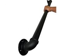 Barandilla de seguridad de hierro ajustable de 25 a 600 cm para niños mayores, uso en interiores y exteriores, barra de soporte para pasillo de loft (230 cm)