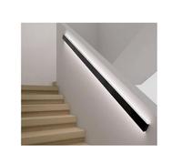 barandilla escalera Pasamanos de escalera LED con interruptor estilo montaje en pared barandilla de seguridad for escaleras decoraciones modernas for interiores y exteriores interior(100cm/39.4in)