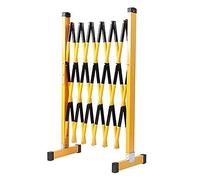 Barandilla extensible - Valla de tráfico portátil para seguridad en carretera, protección Ga, construcción Ber, valla segura ajustable para una fácil instalación y alta visibilidad