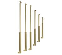 Barandilla industrial para escaleras, barandillas de seguridad para escaleras, barandilla de seguridad tipo L, barra de sujeción antideslizante. (70cm 1PS)