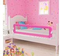Barandilla Infantil Seguridad de Cama Rosa Barra Dormir Niño