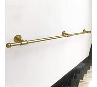 Barandilla interior y exterior para escalones, soporte de hierro forjado de metal para pasillo, escaleras, 0,9 m, para seguridad y estilo