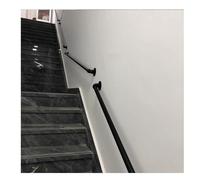 Barandilla moderna de hierro para interiores y exteriores, para montaje en pared, para ancianos y niños, diseño simple, barandilla duradera, soporte seguro para escaleras del hogar, fácil instalación