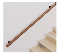Barandilla moderna para escaleras de 4 m, 3,6 m, 3 m, 2,4 m, 1,5 m, 1,2 m, 2,6 m, soporte de pared de madera antideslizante para escaleras interiores, elegante solución de seguridad para decoración