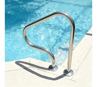 Barandilla para Piscina, barandilla para Piscina, Material de Acero Inoxidable 304, para Entrada de Piscina enterrada, Juego Completo de Accesorios