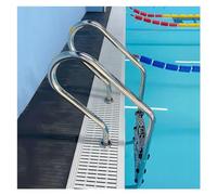 Barandilla para Piscina, Escalera de Piscina de Acero Inoxidable 304 for Piscinas de 80 a 100 cm de Altura o de 100 a 140 cm de Alto.(SF-215)