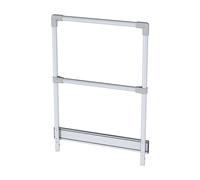 Barandilla para plataformas lado frontal, altura 1100 mm