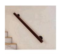 Barandilla Pasamanos de escalera de madera for montaje en pared, for escaleras interiores, terrazas y pendientes, con soporte de metal. balaustradas(50cm)