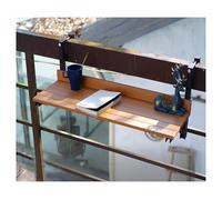 Barandilla plegable para balcón para terraza y patio de metal al aire libre, diseño que ahorra espacio, duradera y elegante para entretenimiento o relajación, fácil instalación