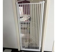 Barandillas Altas para Mascotas, barreras de Seguridad extraíbles para bebés para Balcones y Salones, Personalizables y con Espacios Estrechos(95x195cm/37x77in)