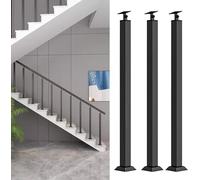 Barandillas de escalera ajustables con rotación de 270° para un uso seguro en interiores y exteriores en pasillos, balcones y áticos. Mejora la seguridad y el estilo