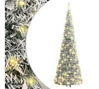 BaraSh Árbol de Navidad Artificial desplegable con Nieve 100 LED 150cm áRbol De Navidad Plegable Decorado