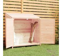 BaraSh Cobertizo de jardín Madera de Abeto Maciza 102x52x112 cm Herramientas De JardíN Armario Terraza