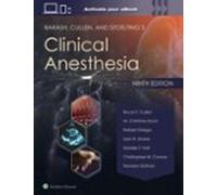 Barash Cullen And Stoeltings Clinical Anesthesia: Print + Ebook With M