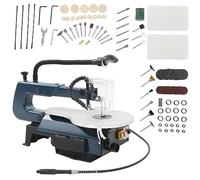 BaraSh Juego de Sierra de calar de 108 Piezas 125 W 252 mm Hoja de Sierra Profesional con Alto Contenido de Carbono