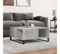 BaraSh Mesa de Centro Madera contrachapada Gris hormigón 80x80x36,5 cm Mesa de Salon de Centro Mesa de café mesas Centro para Salon