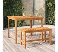 BaraSh Mesa de Comedor de jardín Madera Maciza de Acacia 90x90x74 cm Mesa Comedor mesas de Cocina Mesa de Salon mesas de Comedor