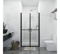 BaraSh Puerta de Ducha Transparente (78-81) x190 cm Mampara Ducha Fijo Abatible