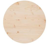 BaraSh Superficie de Mesa Madera Maciza de Pino Ø60x2,5 cm Tablero Madera para Mesa Tablero Madera Maciza Mesa Tablero Redondo Madera