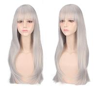 Barato anime colorido pony Cosplay pelucas pelo sintético resistente al calor falso púrpura azul Halloween Navidad pelucas + peluca gorra talla única PL-431