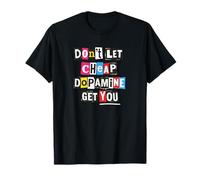 Barato Dopamina Detox Motivación Rescate Nota Cotización Camiseta