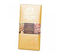 Baratti & Milano - TABLETA DE CHOCOLATE CON LECHE EXTRA FINA Y NOISETTES 75GR