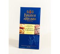 Baratti & Milano - TABLETTE CHOCOLAT AU LAIT EXTRA FIN & GRAINS DE CARAMEL 75GR