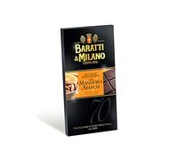 Baratti & Milano - TABLETTE CHOCOLAT NOIR 70% ORANGE & AMANDES 75GR