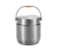 Barattolo Per Alimenti Coibentato - Contenitore Per Il Pranzo In Acciaio Inossidabile Con Maniglia Per Il Trasporto, A Tenuta Stagna E Lavabile In Lavastoviglie, Boccette Per Zuppa In Acciaio Inossida