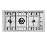 BARAZZA 1PLB2TI Placa de gas Empotrable | acero inoxidable AISI 304, rejillas de acero inoxidable, quemadores 1 kW+1,75 kW+3,5 kW