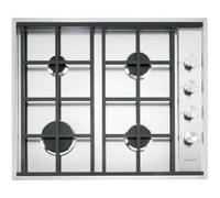 BARAZZA 1PLB4 Placa de gas Empotrable | acero inoxidable AISI 304, rejillas de hierro fundido, quemadores 1 kW+1,75 kW+2,5 kW