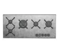 BARAZZA 1PUN105 Placa de gas Empotrable | 5 quemadores a gas, dimensiones 106x52 cm, peso 25,7 kg
