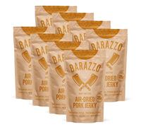 Barazzo Pork Jerky Honey Mustard | 1 kg (2x500g maxi bag) | 100% Cecina Regional Premium | Beef Jerky/Biltong