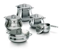 Barazzoni 001910 Barriga de batería, 10 Piezas, de Acero Inoxidable