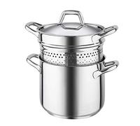 Barazzoni Chef Line Espaguetiere, diámetro 22 cm, Acero Inoxidable 18/10. Fabricado en Italia.