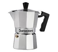 Barazzoni la cafetera 3 Tazas, Aluminio, Gris, 8.7 x 15.1 x 15.7 cm