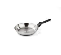 Barazzoni La sartén inoxidable ø24 cm plata