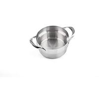 Barazzoni My Lady Cesta Vapocuoci cm 20 My Lady Acero Inoxidable 18/10, 1,2 mm de Grosor, diseño Claudio Bellini-Made in Italy, Acero Inoxidable, Acero