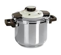 Barazzoni Olla a presión Dual System Facile, Capacidad 4,5 l, ø 22 cm, Acero Inoxidable 18/10, Made in Italy