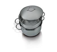 Barazzoni SPA, VaporSet con Fondo ø24cm, Acciaio INOX 18/10, Made in Italy