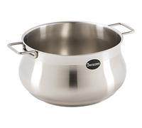 Barazzoni Tummy - Cacerola con Dos Asas, Acero Inoxidable 18/10, diámetro 14 cm, 1,5 litros, Fabricado en Italia.